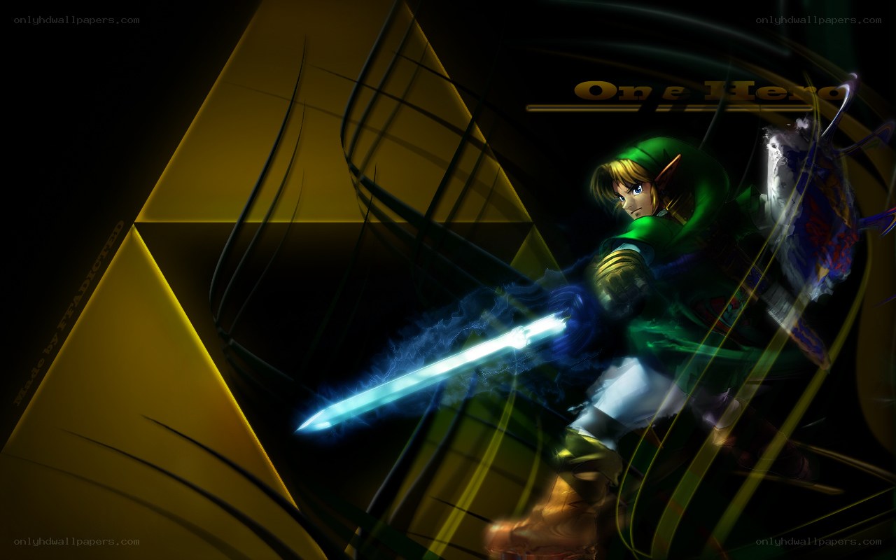 Link with Master Sword