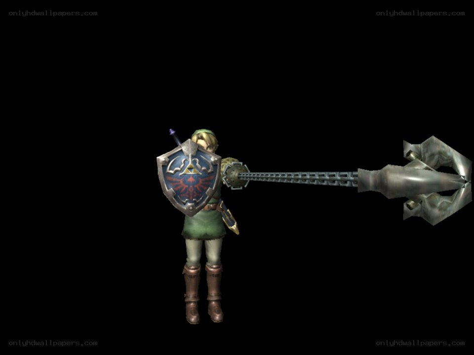 Link with Master Sword