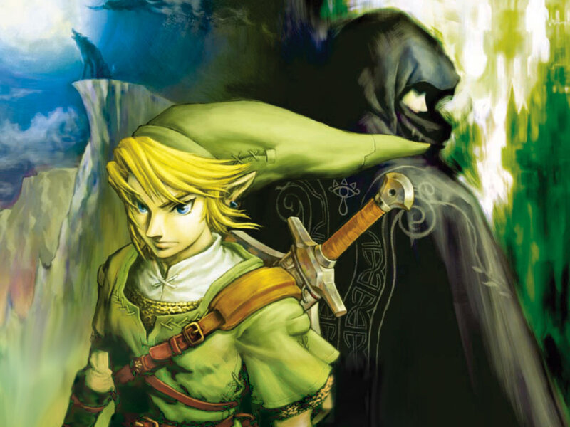 Link with Sword — Green, Dramatic