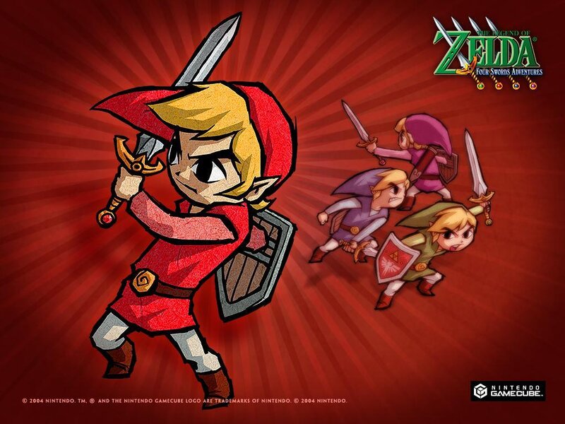 Link with Three Swords