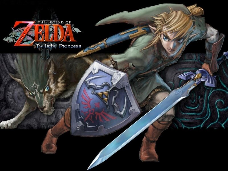 Link with Wolf Companion