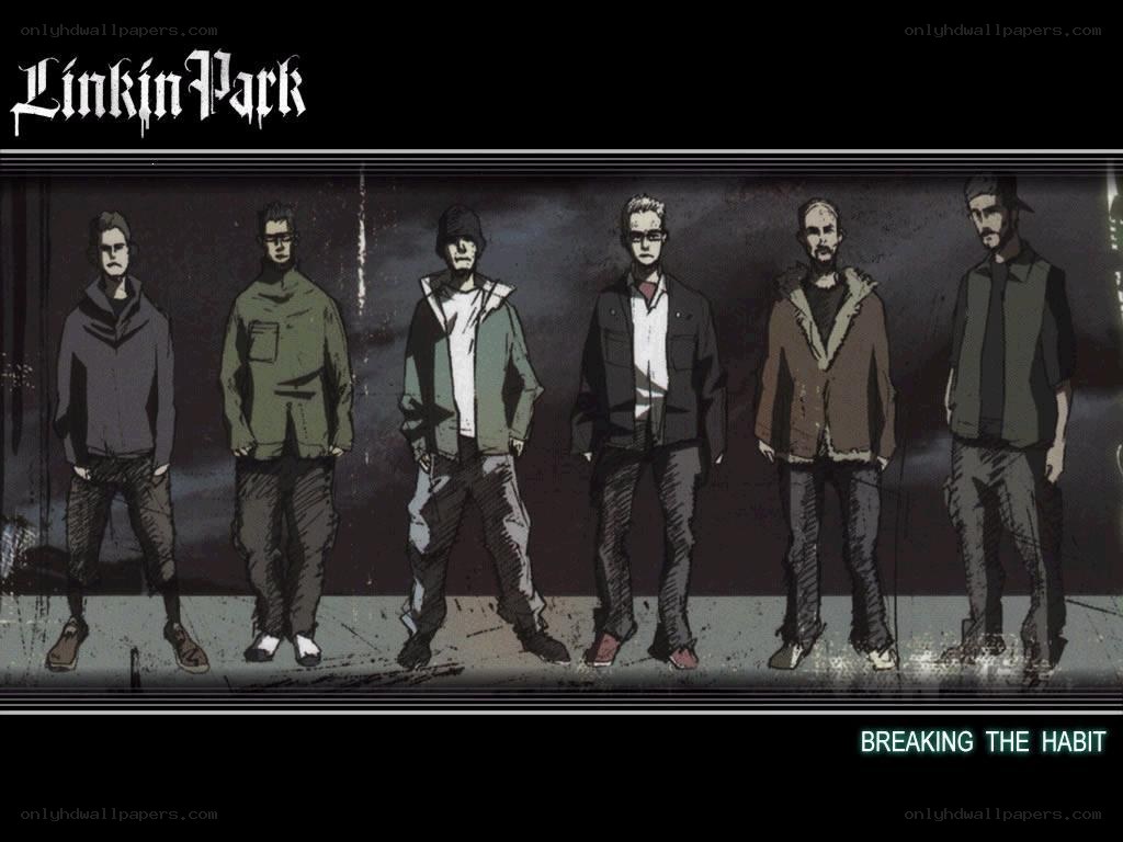 Linkin Park band illustration