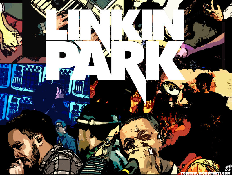 Linkin Park Band Members — Black