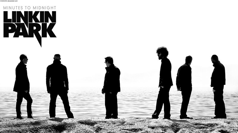 Linkin Park band silhouette