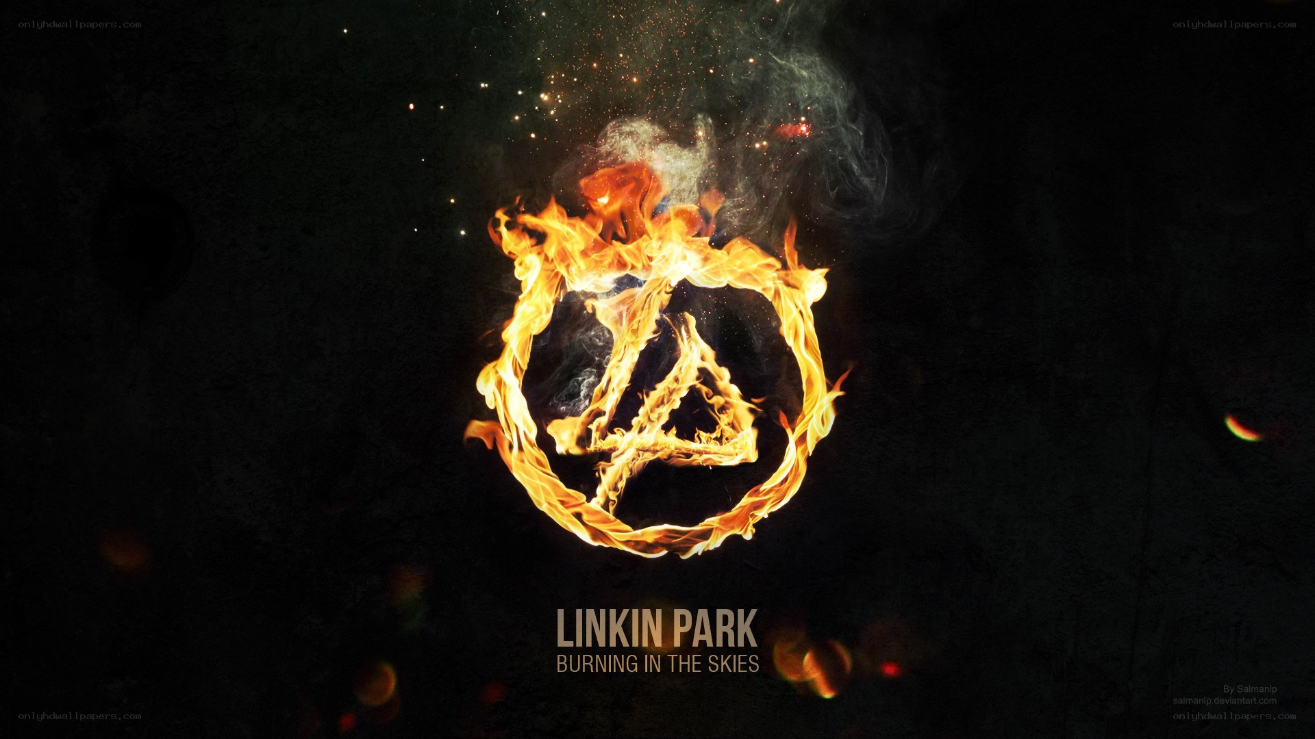 Linkin Park burning logo