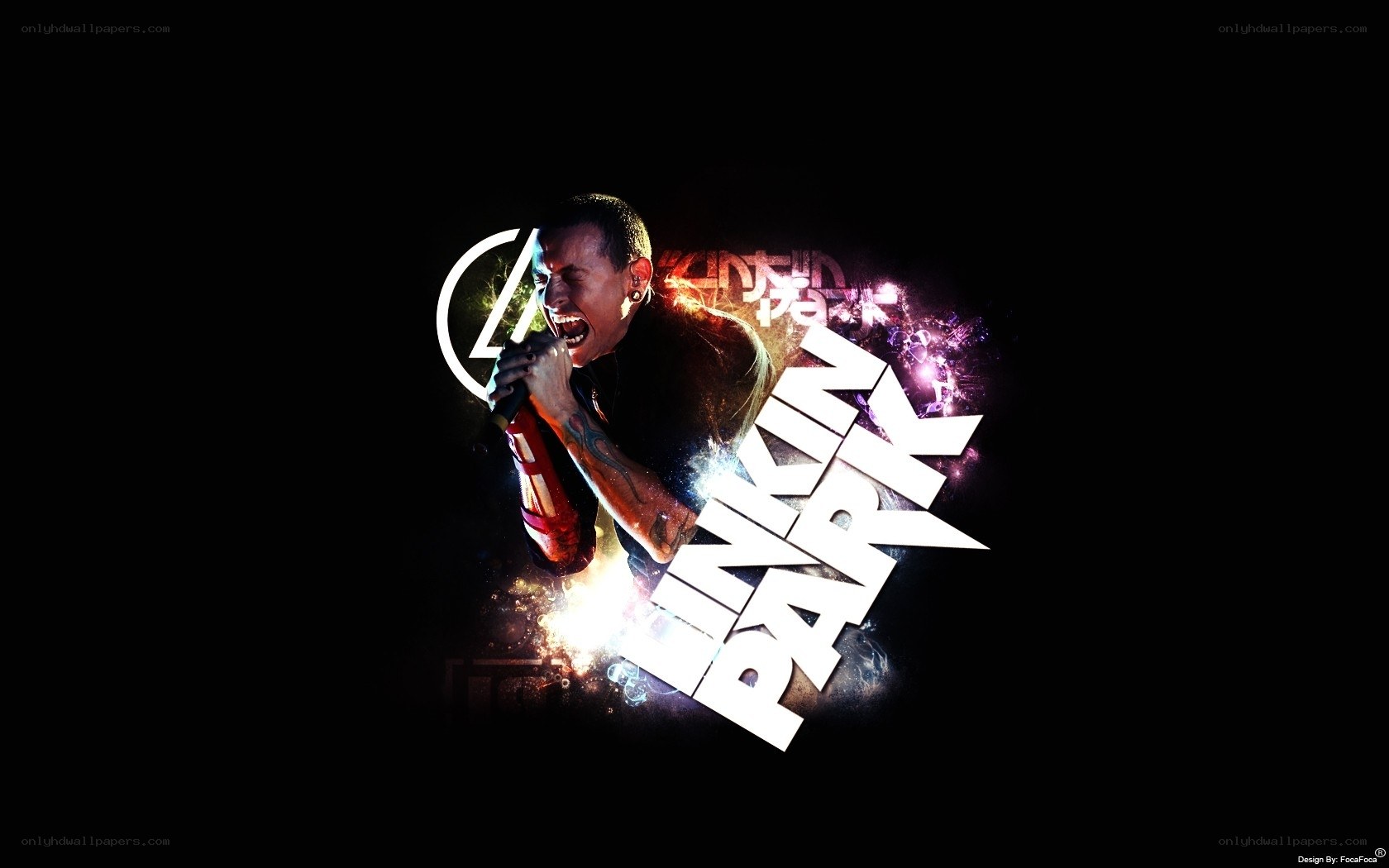 Linkin Park concert artwork