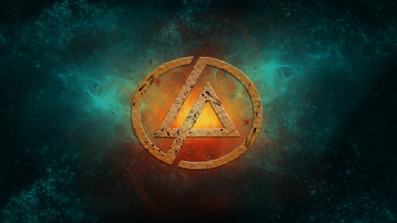 Linkin Park Logo — Teal