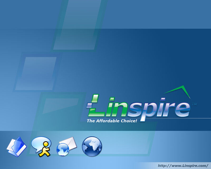 Linspire desktop background