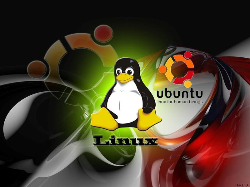 Linux and Ubuntu desktop wallpaper