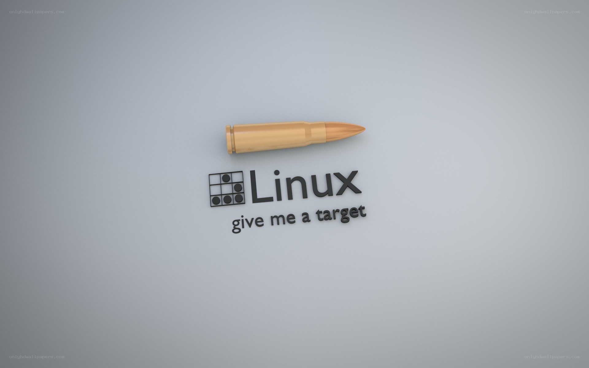Linux bullet logo