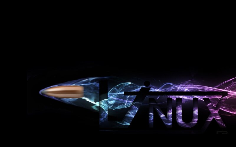 Linux bullet motion graphic