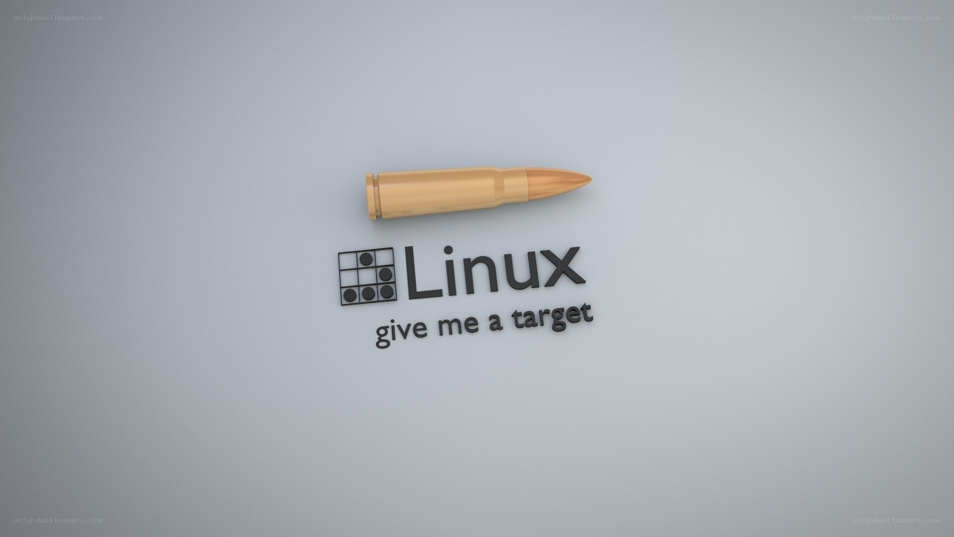 Linux bullet target