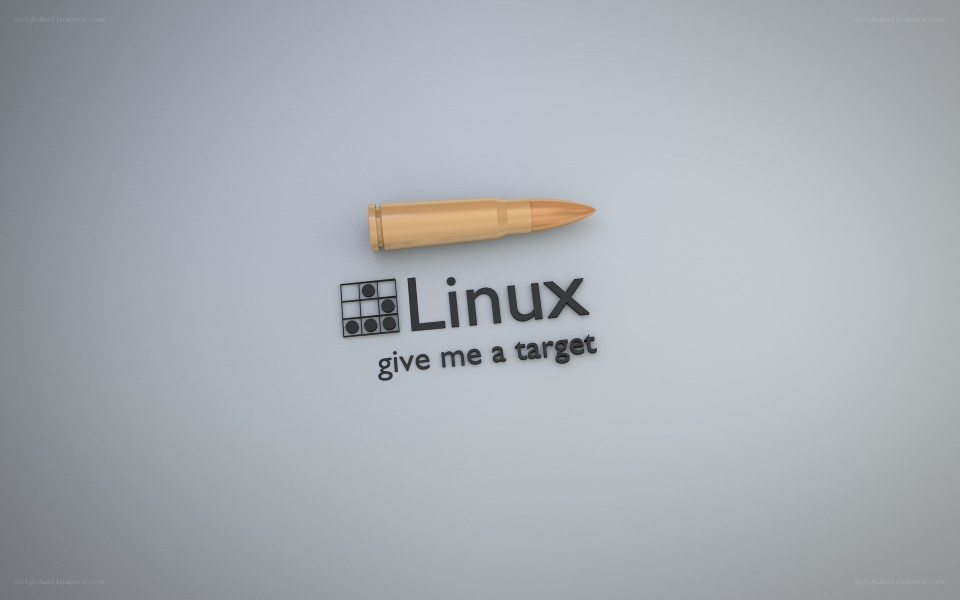 Linux bullet target