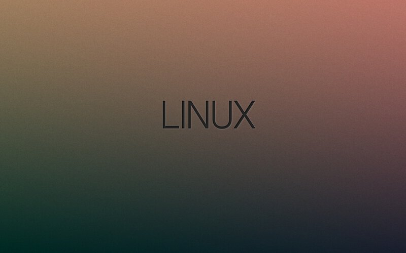 Linux gradient background