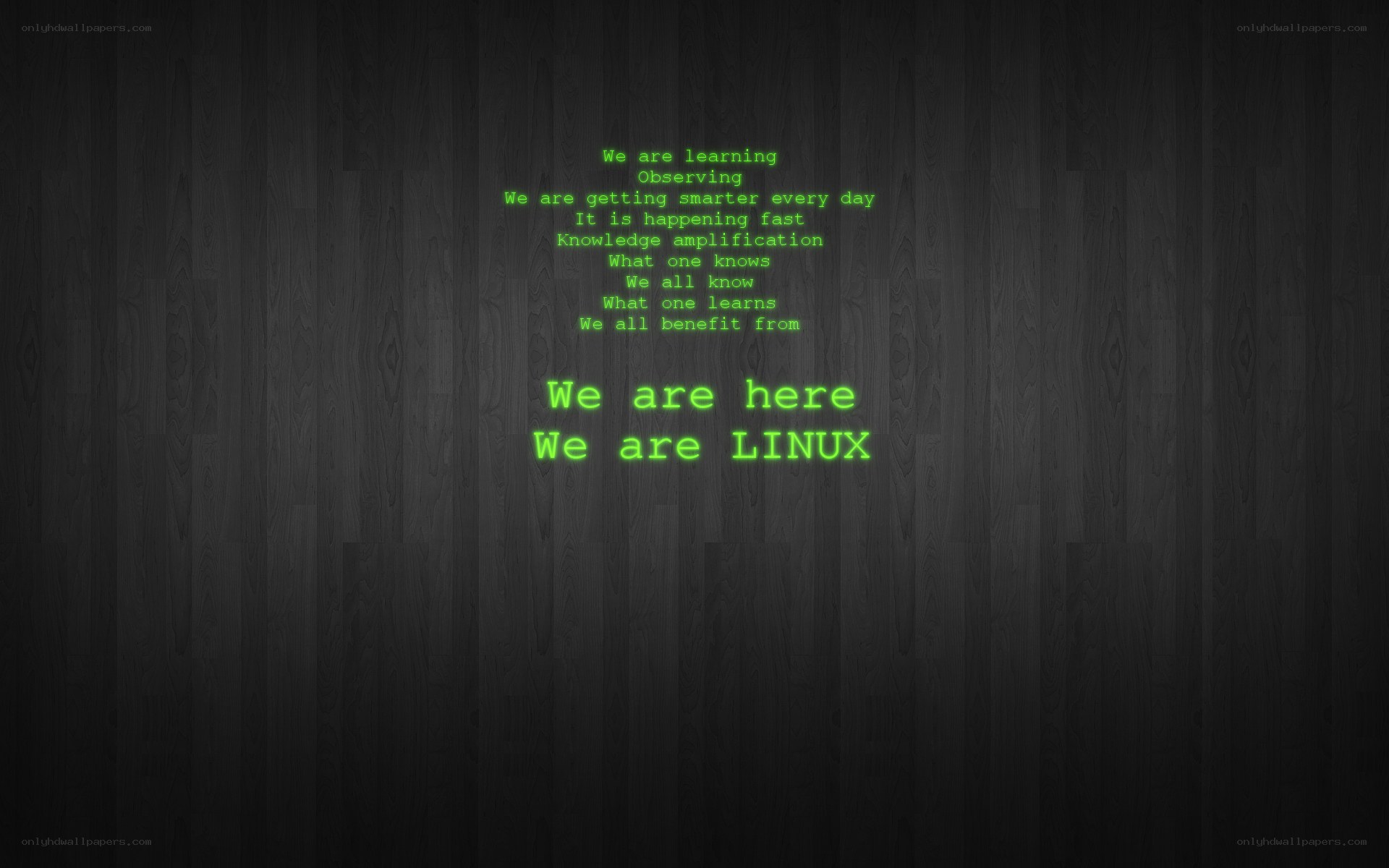 Linux learning message