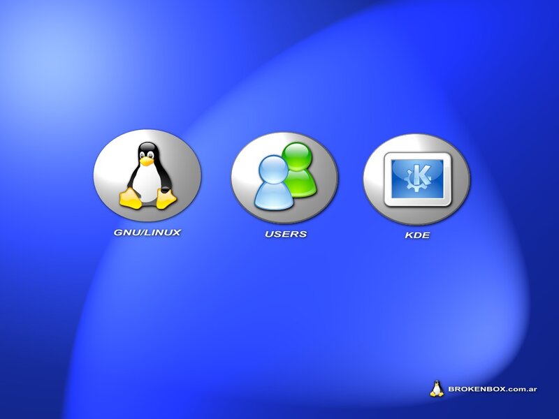 Linux Login Screen