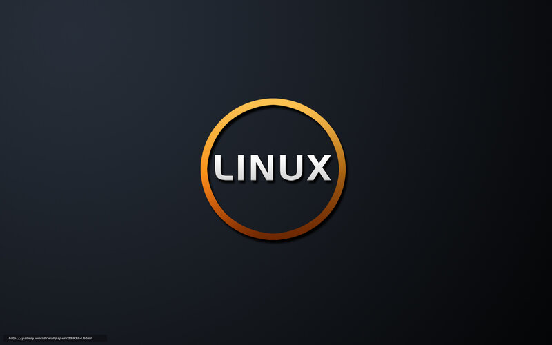 Linux Logo — Black