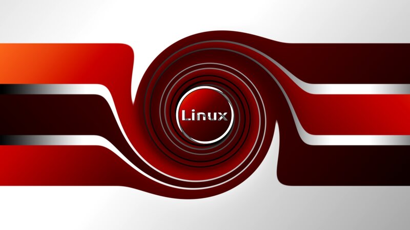 Linux Logo in Spiral