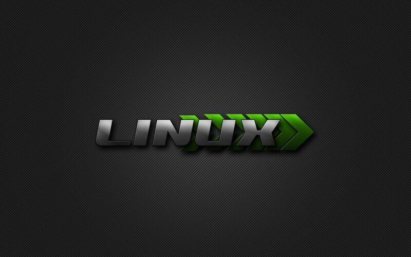 Linux Logo on Textured Background