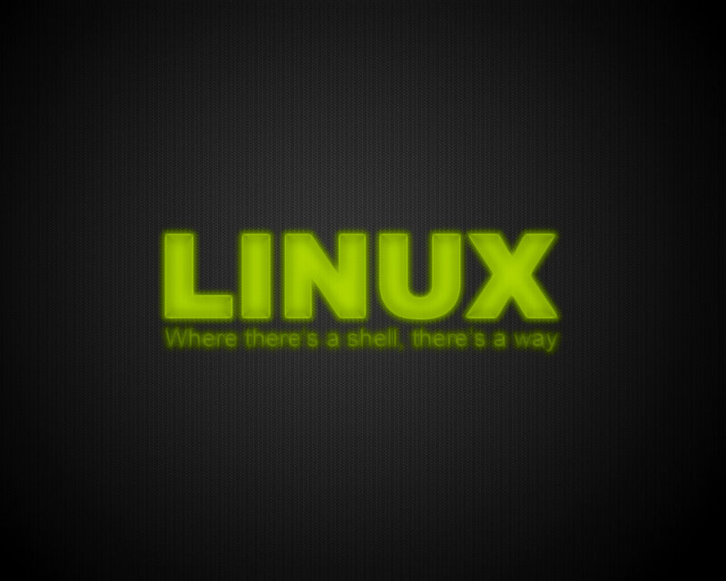 Linux logo with tagline