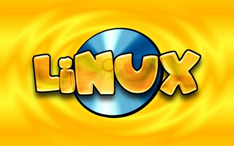 Linux Logo — Yellow