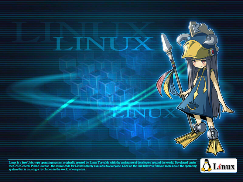 Linux mascot character art