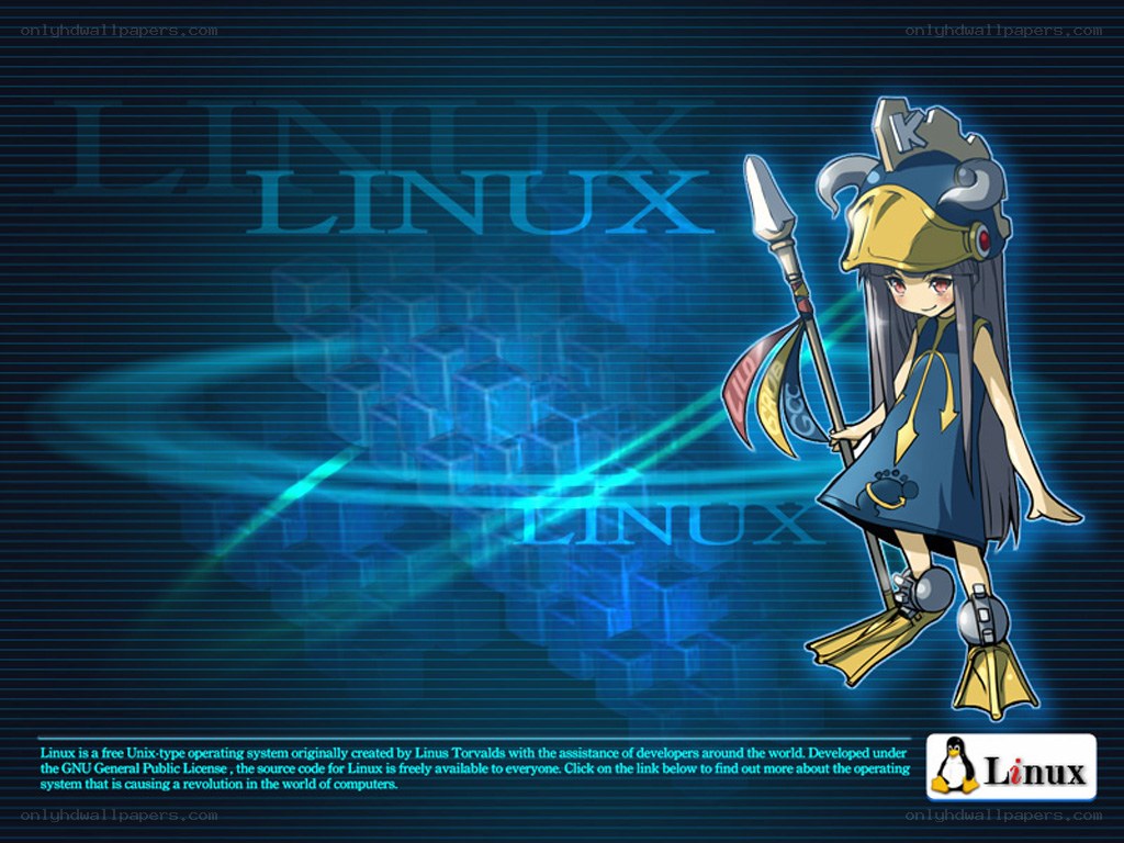 Linux mascot character art