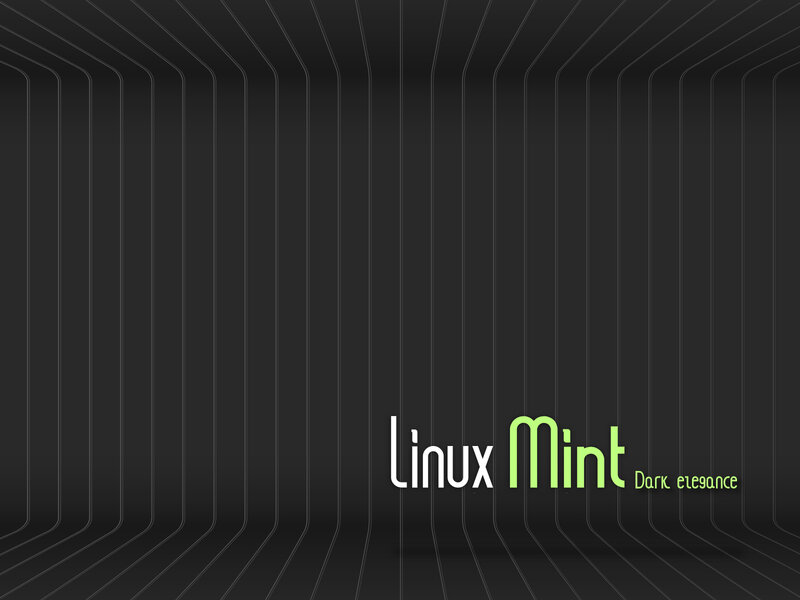 Linux Mint dark elegance