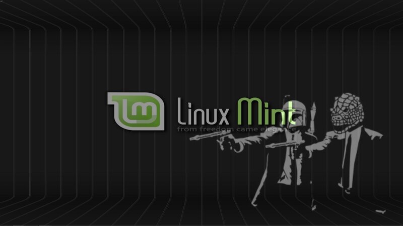 Linux Mint Logo and Characters