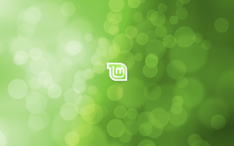 Linux Mint Logo — Green, Calm, Digital Art