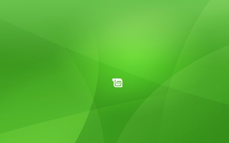 Linux Mint Logo — Green, Calm