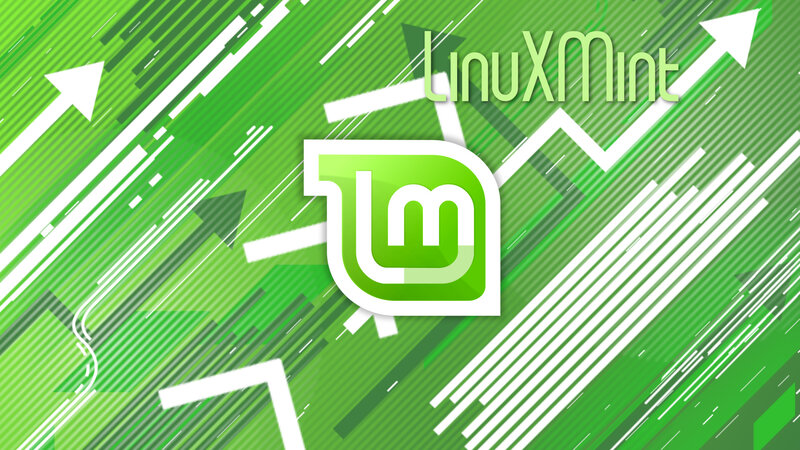 Linux Mint Logo — Green, Dynamic