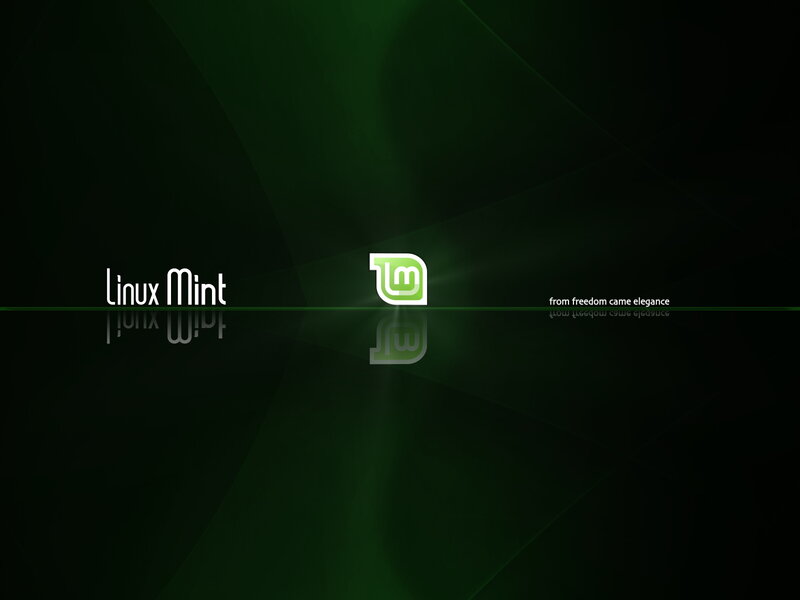 Linux Mint Logo — Green