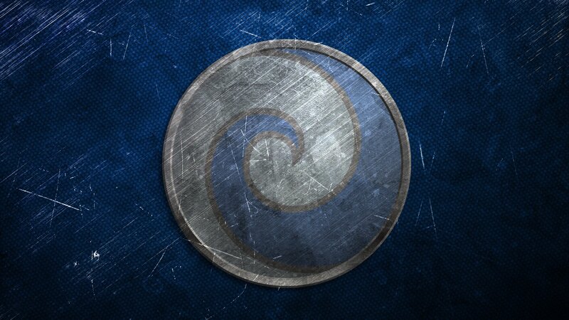 Linux Mint logo on textured background