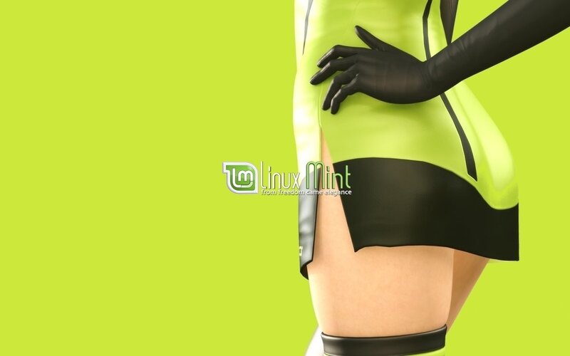 Linux Mint promotional art