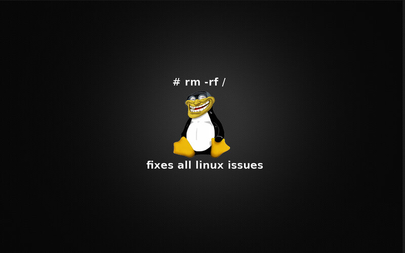 Linux penguin humor