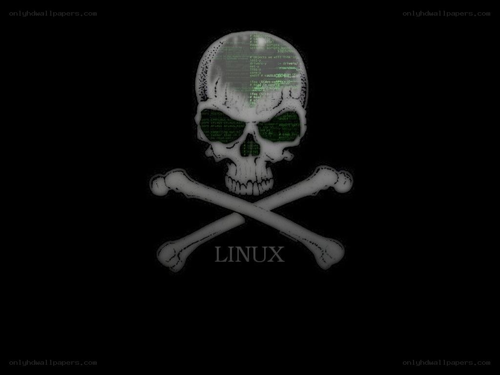Linux skull and crossbones