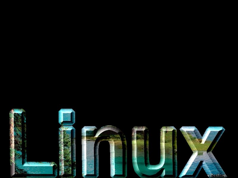 Linux Text Logo