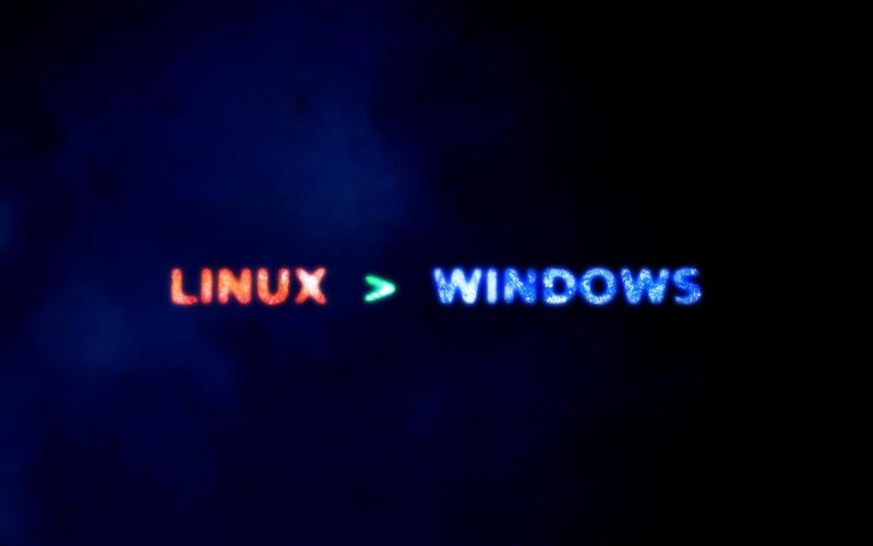 Linux to Windows transition