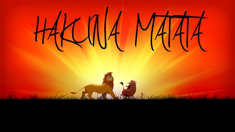 Lion and Meerkat Silhouette