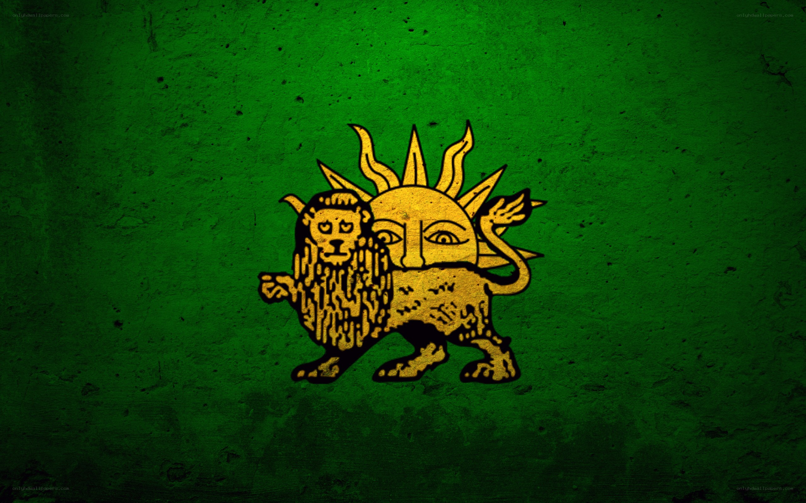 Lion and Sun emblem