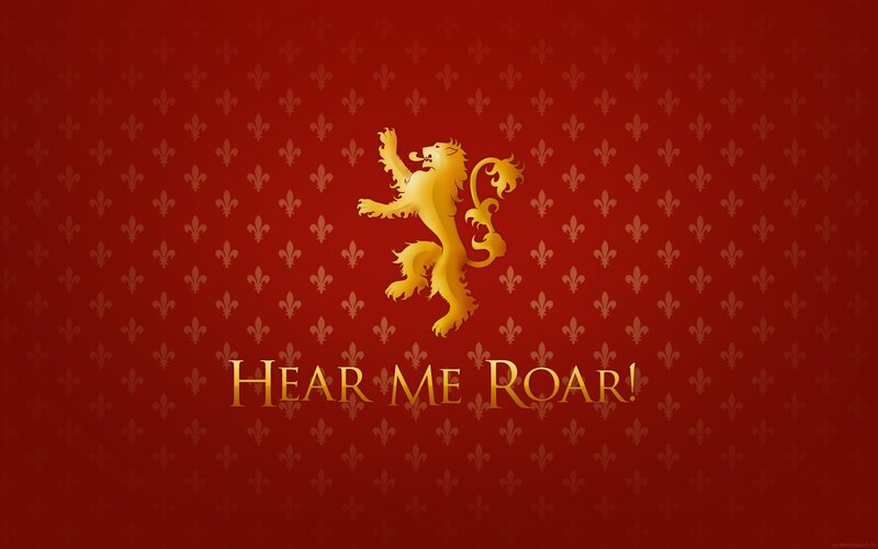Lion and the phrase 'Hear Me Roar'