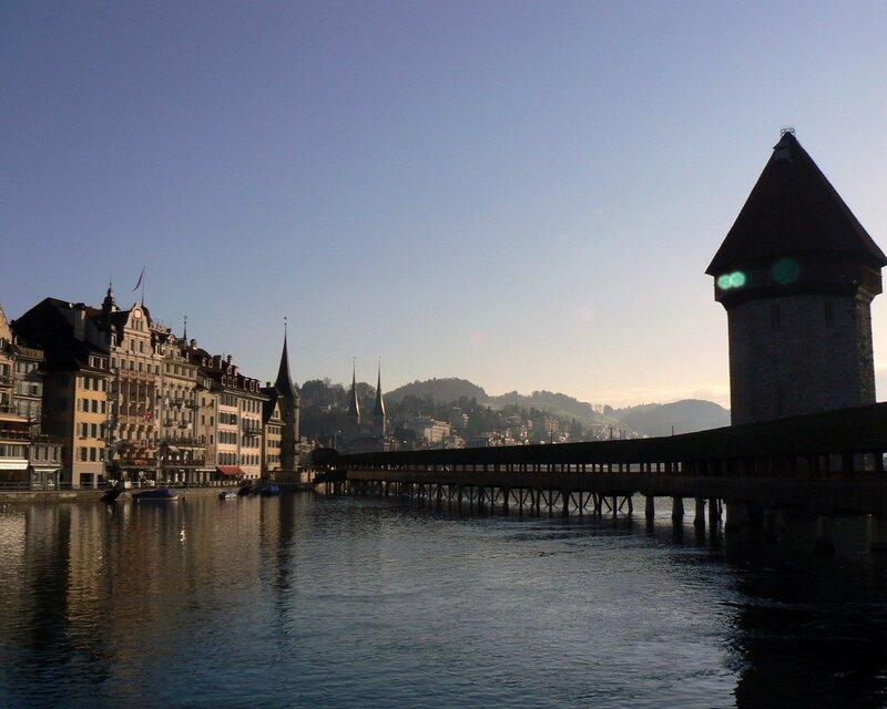 Lion Bridge in Lucerne