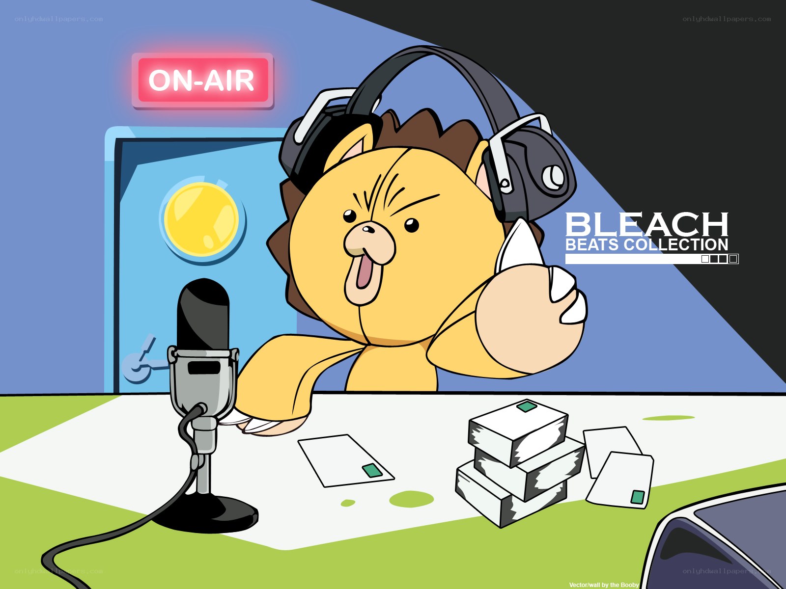 lion character on air