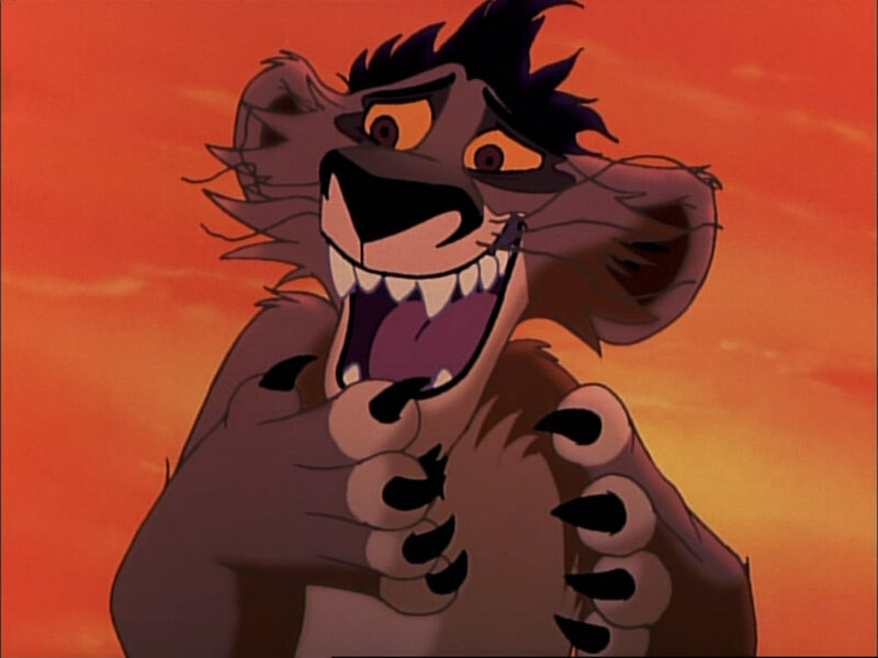 Lion Character Roaring