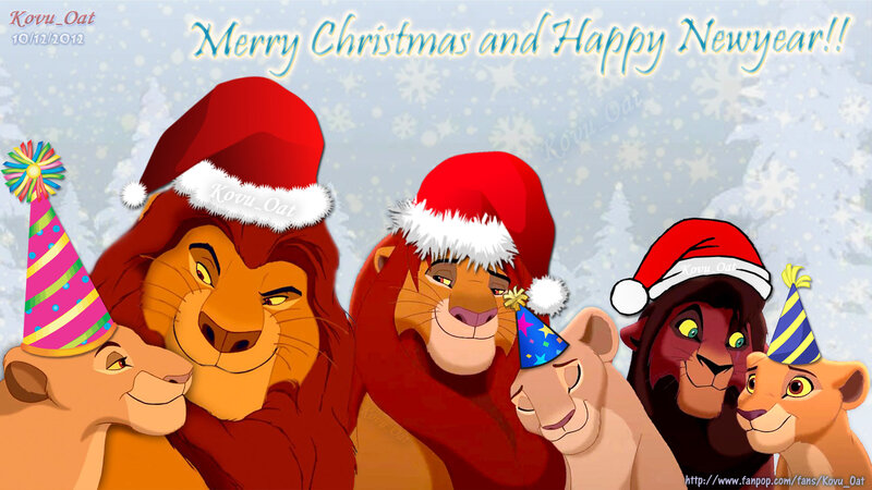 Lion Characters in Hats