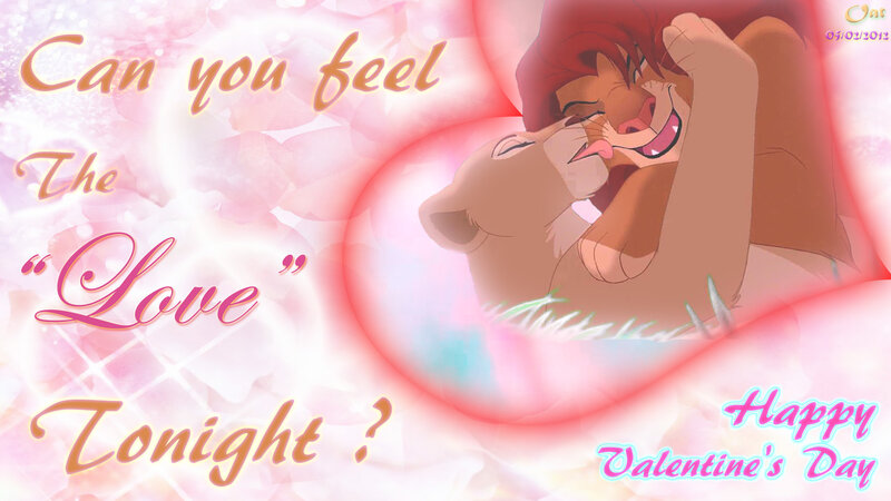 Lion Cub Couple — Pink