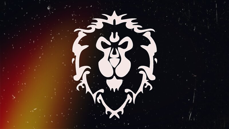 Lion Head Emblem — White