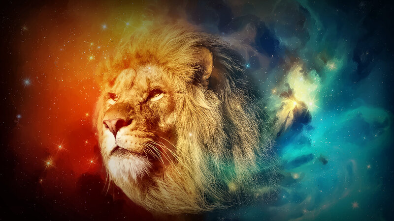 Lion Head in Space