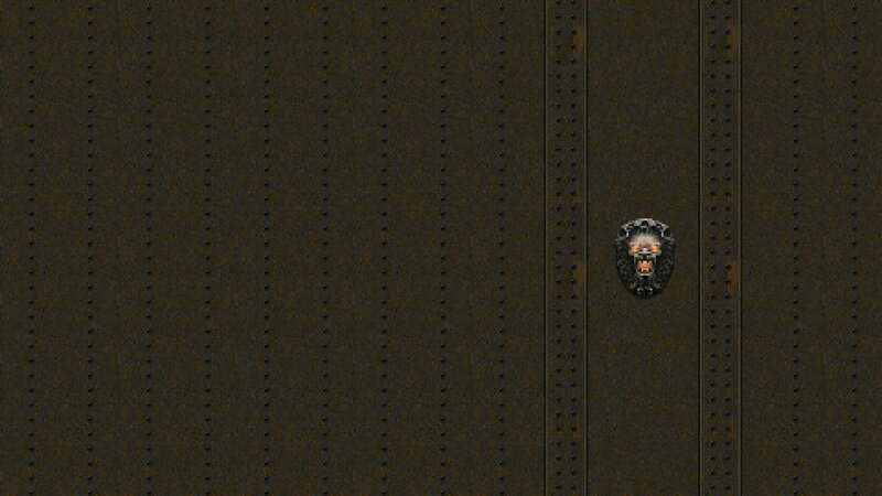 Lion Head Knocker — Brown